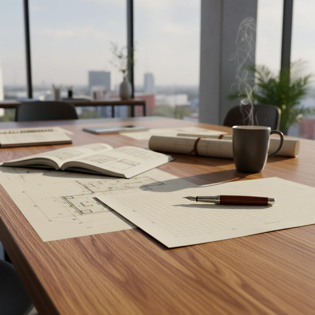 Mesa de consulta Eme Arquitecto
